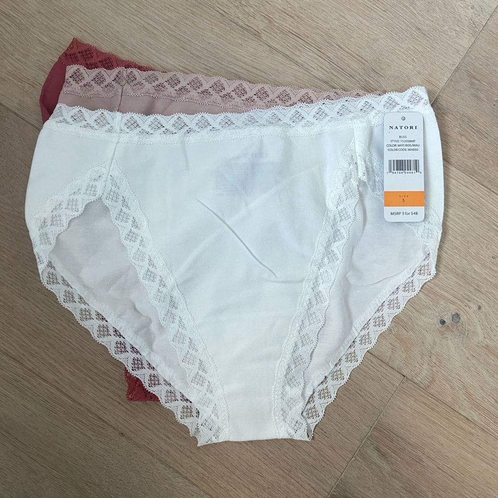 Natori Bliss French Cut Three Pack S